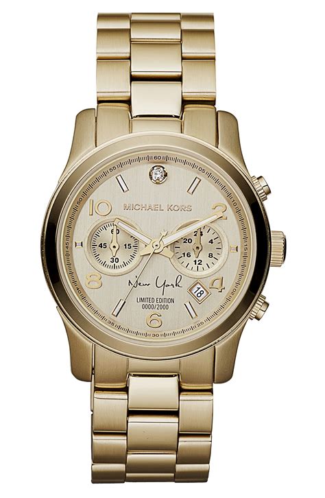 michael kors new york watch